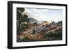 Orizaba Station, 1878, Mexico, 19th Century-null-Framed Giclee Print