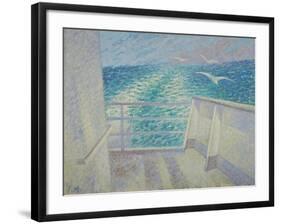 Orkney crossing, 1993-Isabel Alexander-Framed Giclee Print