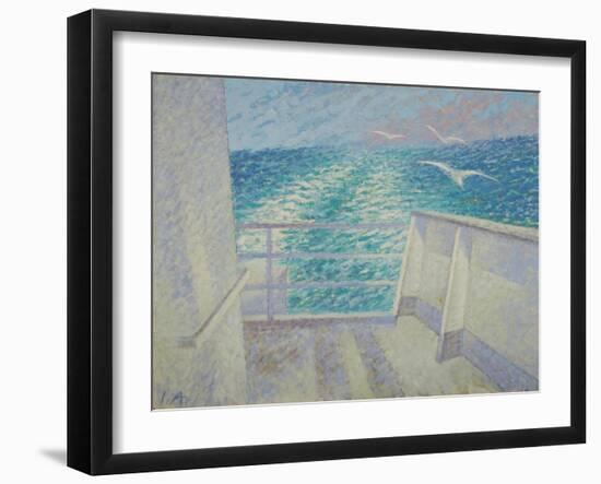 Orkney crossing, 1993-Isabel Alexander-Framed Giclee Print