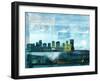 Orlando Abstract Skyline I-Emma Moore-Framed Art Print