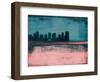 Orlando Abstract Skyline II-Emma Moore-Framed Art Print