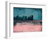 Orlando Abstract Skyline II-Emma Moore-Framed Art Print