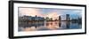 Orlando Downtown Lake Eola Panorama with Urban Buildings and Reflection-Songquan Deng-Framed Photographic Print