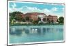 Orlando, Florida - Memorial High School Exterior-Lantern Press-Mounted Art Print