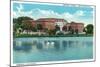 Orlando, Florida - Memorial High School Exterior-Lantern Press-Mounted Art Print