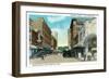 Orlando, Florida - Orange Avenue North from Pine Street-Lantern Press-Framed Art Print