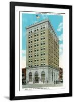 Orlando, Florida - State Bank of Orlando and Trust Co Bldg Exterior-Lantern Press-Framed Art Print