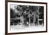 Orlando, Florida - Tremont Hotel Exterior View-Lantern Press-Framed Art Print