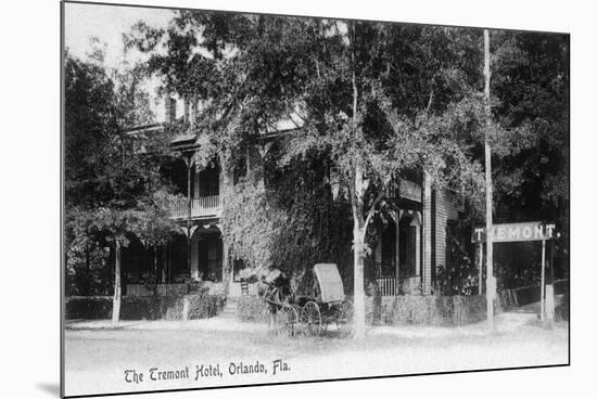 Orlando, Florida - Tremont Hotel Exterior View-Lantern Press-Mounted Art Print