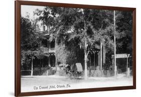 Orlando, Florida - Tremont Hotel Exterior View-Lantern Press-Framed Art Print