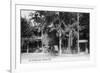 Orlando, Florida - Tremont Hotel Exterior View-Lantern Press-Framed Premium Giclee Print