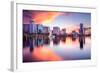 Orlando, Florida, USA Downtown City Skyline from Eola Park.-SeanPavonePhoto-Framed Photographic Print