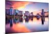 Orlando, Florida, USA Downtown City Skyline from Eola Park.-SeanPavonePhoto-Mounted Photographic Print