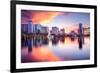 Orlando, Florida, USA Downtown City Skyline from Eola Park.-SeanPavonePhoto-Framed Photographic Print