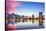 Orlando, Florida, USA Downtown City Skyline on Eola Lake.-SeanPavonePhoto-Stretched Canvas