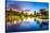 Orlando, Florida, USA Downtown City Skyline on Eola Lake.-SeanPavonePhoto-Stretched Canvas