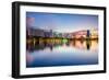 Orlando, Florida, USA Downtown City Skyline on Eola Lake.-SeanPavonePhoto-Framed Photographic Print