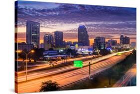 Orlando, Florida, USA Skyline over the Highway.-SeanPavonePhoto-Stretched Canvas