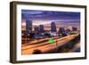 Orlando, Florida, USA Skyline over the Highway.-SeanPavonePhoto-Framed Photographic Print