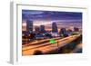 Orlando, Florida, USA Skyline over the Highway.-SeanPavonePhoto-Framed Photographic Print