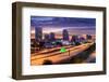 Orlando, Florida, USA Skyline over the Highway.-SeanPavonePhoto-Framed Photographic Print