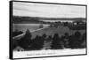 Orlando, Florida - View of Concord and Ivanhoe Lakes-Lantern Press-Framed Stretched Canvas