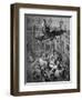 ' Orlando Furioso ' by Ludovico Ariosto-Gustave Dore-Framed Giclee Print