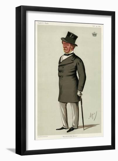 Orlando George Charles Bridgeman, Vanity Fair-Leslie Ward-Framed Art Print