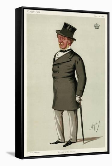 Orlando George Charles Bridgeman, Vanity Fair-Leslie Ward-Framed Stretched Canvas