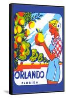 Orlando, Lady with Grapefruit-null-Framed Stretched Canvas