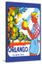 Orlando, Lady with Grapefruit-null-Stretched Canvas