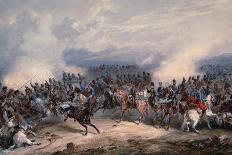 Hussars and Chasseurs at the Battle of Chernaya River on August 16, 1855 (Bataille De La Riviere Tc-Orlando Norie-Giclee Print