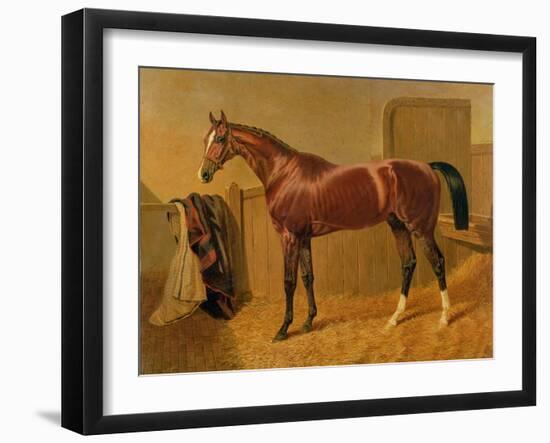 Orlando', Winner of the Derby in 1844-John Frederick Herring I-Framed Giclee Print