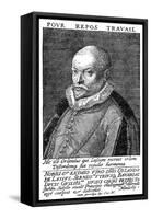 Orlandus Lassus, Flemish Renaissance Composer and Musician, 16th Century-null-Framed Stretched Canvas