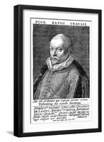 Orlandus Lassus, Flemish Renaissance Composer and Musician, 16th Century-null-Framed Giclee Print