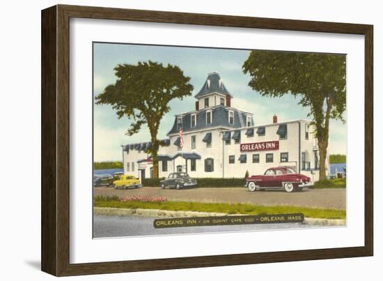 Orleans Inn, Cape Cod, Mass.-null-Framed Art Print