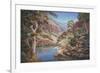 Ormiston Gorge-John Bradley-Framed Giclee Print