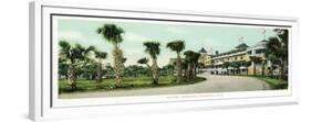 Ormond, Florida - Hotel Ormond Exterior View-Lantern Press-Framed Premium Giclee Print