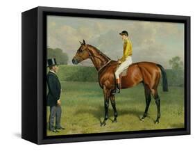 Ormonde, Winner of the 1886 Derby, 1886-Emil Adam-Framed Stretched Canvas