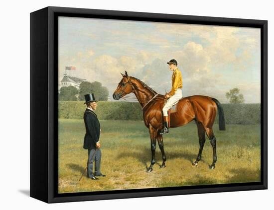 'Ormonde', Winner of the 1886 Derby, 1886-Emil Adam-Framed Stretched Canvas