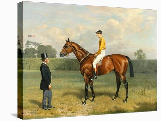 'Ormonde', Winner of the 1886 Derby, 1886-Emil Adam-Stretched Canvas
