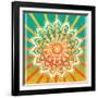 Ornament Black White Card with Mandala. Geometric Circle Element Made in Vector. Perfect Cards for-An Vino-Framed Art Print