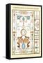 Ornament-Commencement of the XIXth Century-Racinet-Framed Stretched Canvas