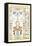 Ornament-Commencement of the XIXth Century-Racinet-Framed Stretched Canvas