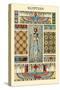 Ornament-Egyptian-Racinet-Stretched Canvas