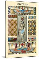 Ornament-Egyptian-Racinet-Mounted Art Print