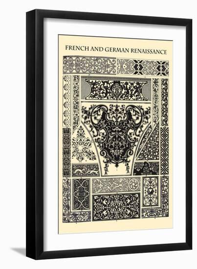 Ornament-French and German Renaissance-Racinet-Framed Art Print