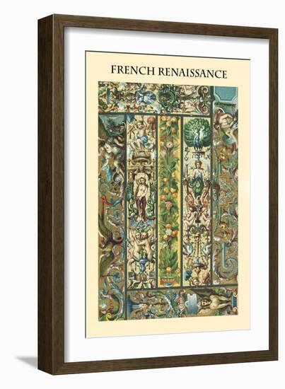 Ornament-French Renaissance-Racinet-Framed Art Print