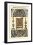 Ornament-French Renaissance-Racinet-Framed Art Print