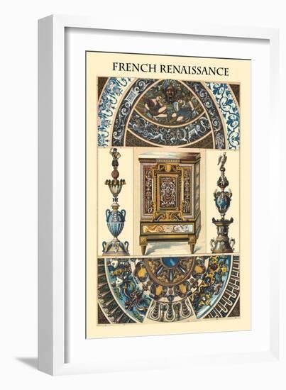 Ornament-French Renaissance-Racinet-Framed Art Print